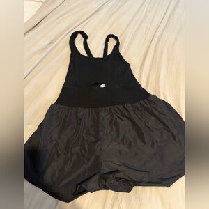 cutout athletic romper